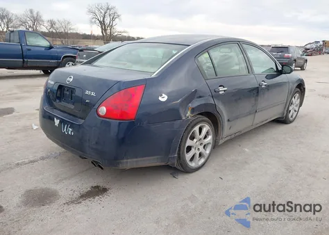 2006 Nissan Maxima 3.5 Sl z USA, uszkodzony, nr VIN 1N4BA41E36C825521